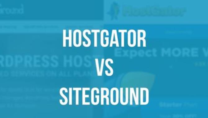 Hostgator vs SiteGround